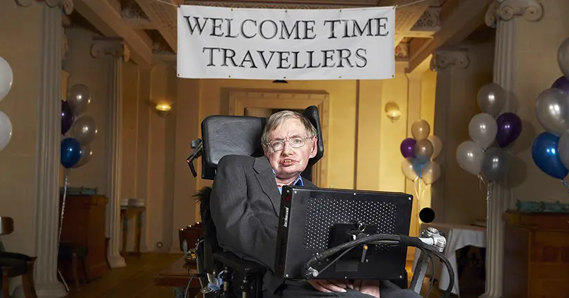 L’histoire du jour où Stephen Hawking a organisé une réception pour des voyageurs temporels