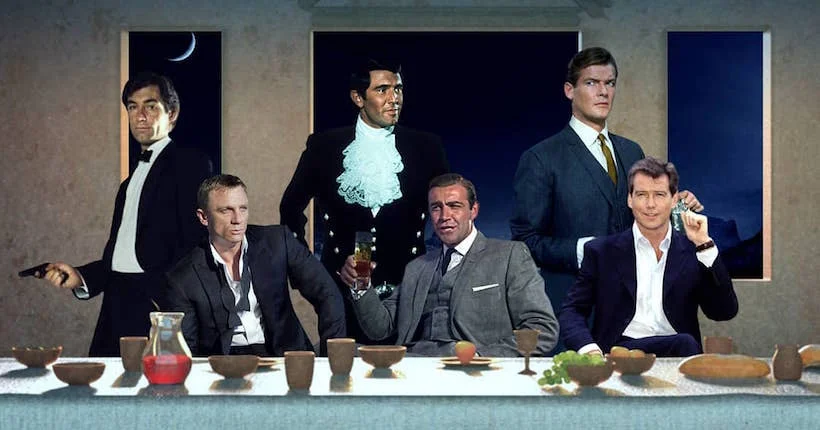 En images : un artiste a décidé de dédier une œuvre par jour à l’univers de James Bond