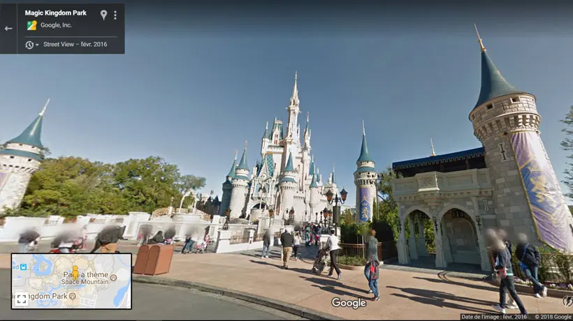 Vous pouvez maintenant visiter les parcs Disney américains sur Google Maps