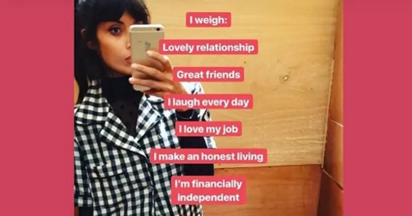 “I Weigh”, le nouveau mouvement sur Instagram qui fait prendre conscience aux femmes de leur valeur