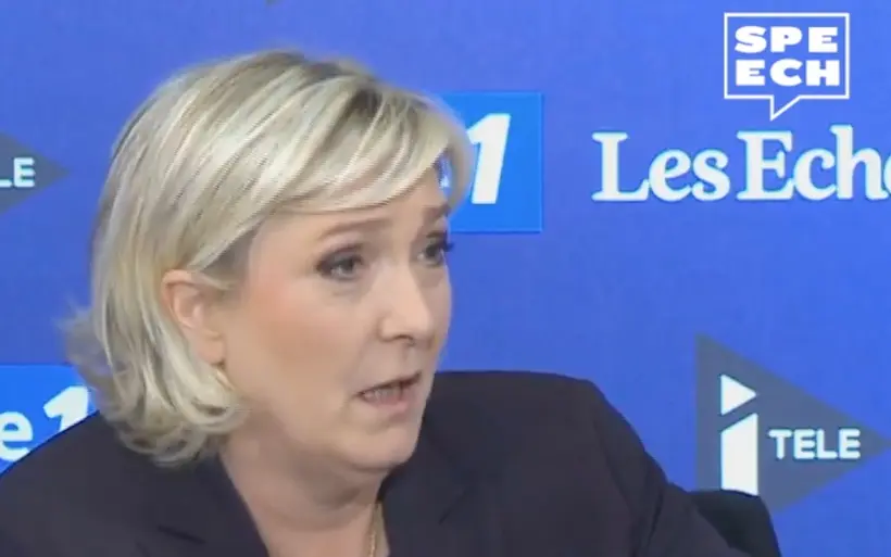 Vidéo : Marine Le Pen en mode perroquet à Europe 1