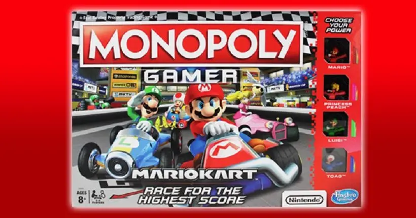 Monopoly sort une édition spéciale Mario Kart