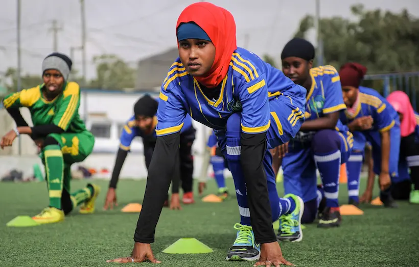 En Somalie, des femmes bravent l’islamisme radical pour jouer au football