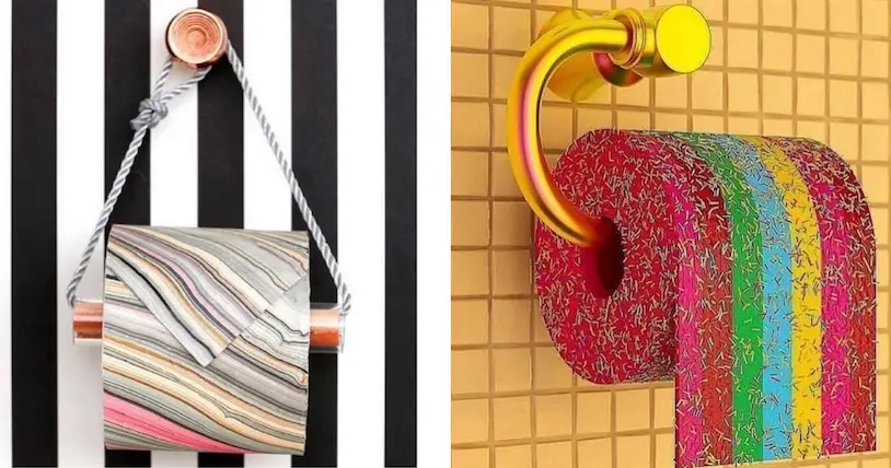 Les rouleaux de papier toilette les plus WTF compilés dans un compte Instagram