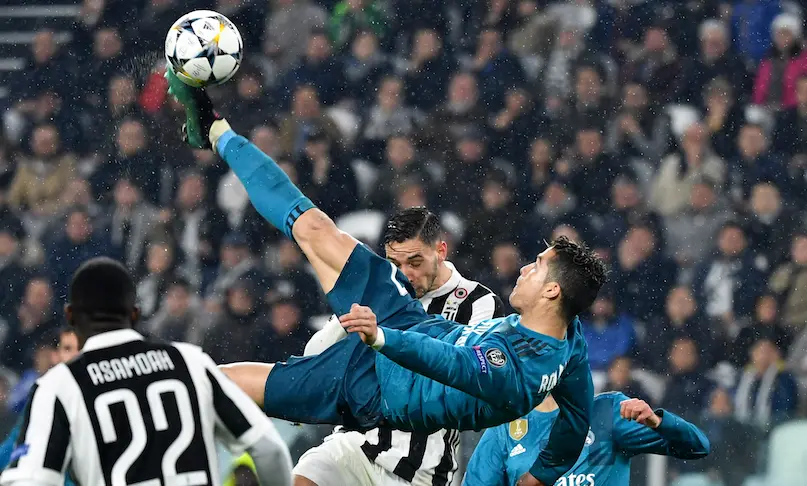 Cristiano Ronaldo a remporté le titre du plus beau but de l’année de l’UEFA