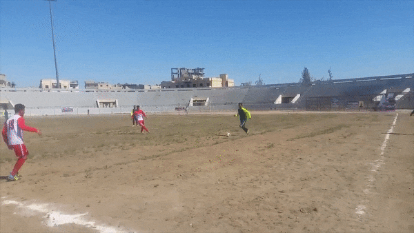 Vidéo : le football a repris ses droits à Raqqa, en Syrie