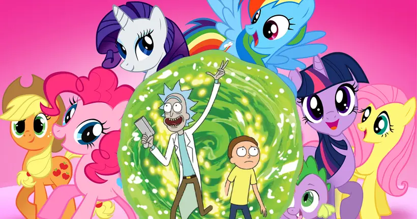 En image : le caméo improbable de Rick and Morty dans My Little Pony
