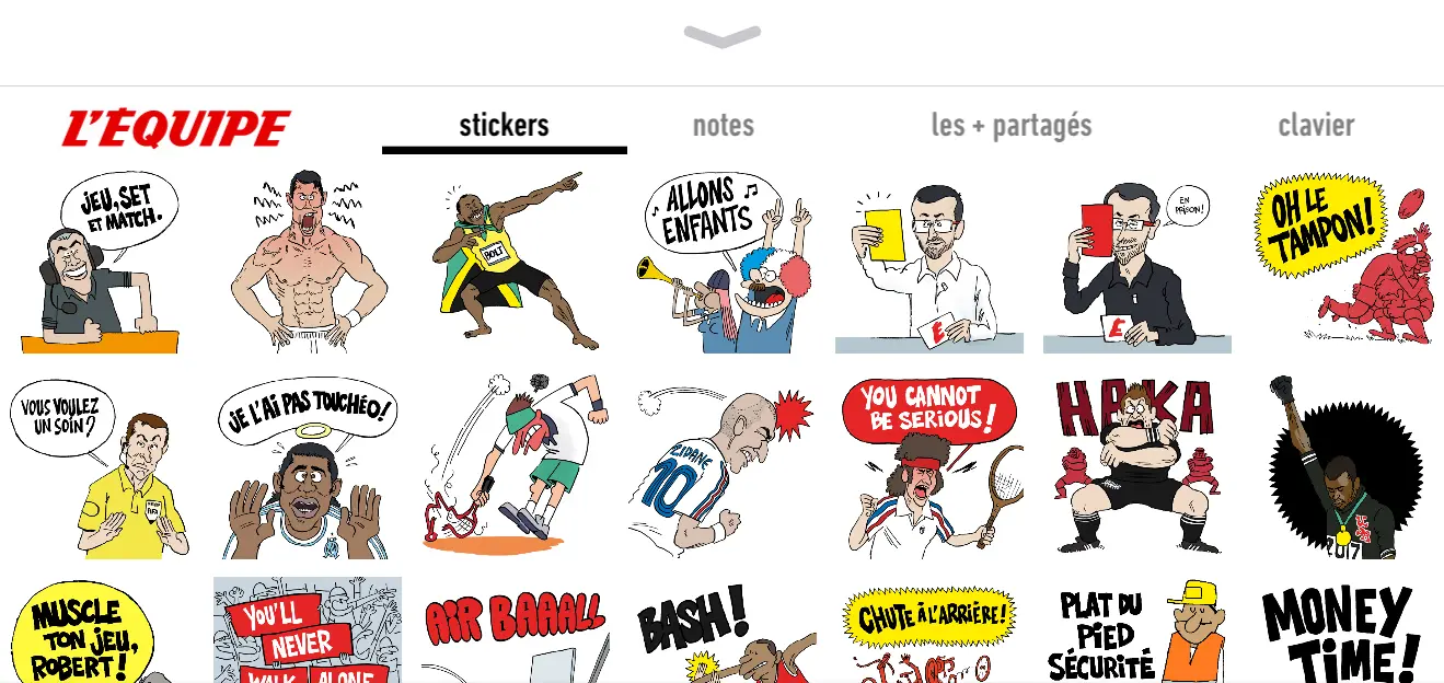 L’Équipe sort des emojis 100% sport disponibles dans iMessages