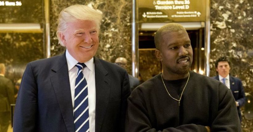Sur Twitter, Kanye West flirte de plus en plus avec Donald Trump