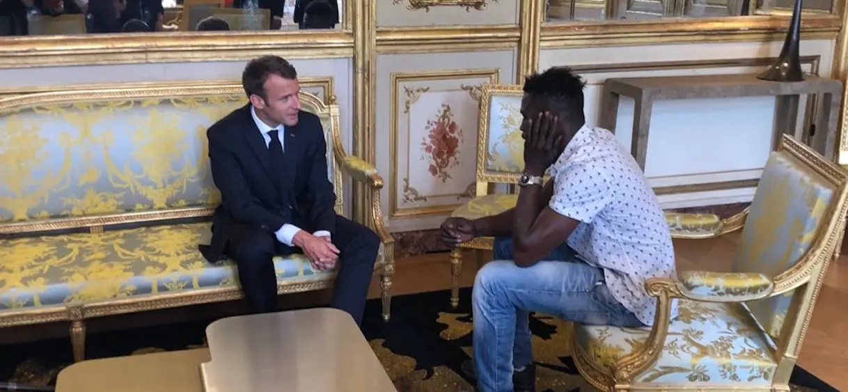 Mamoudou Gassama a été reçu à l’Élysée et va être naturalisé français