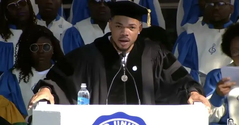 Vidéo : le discours plein d’espoir de Chance The Rapper à une cérémonie de remise de diplômes