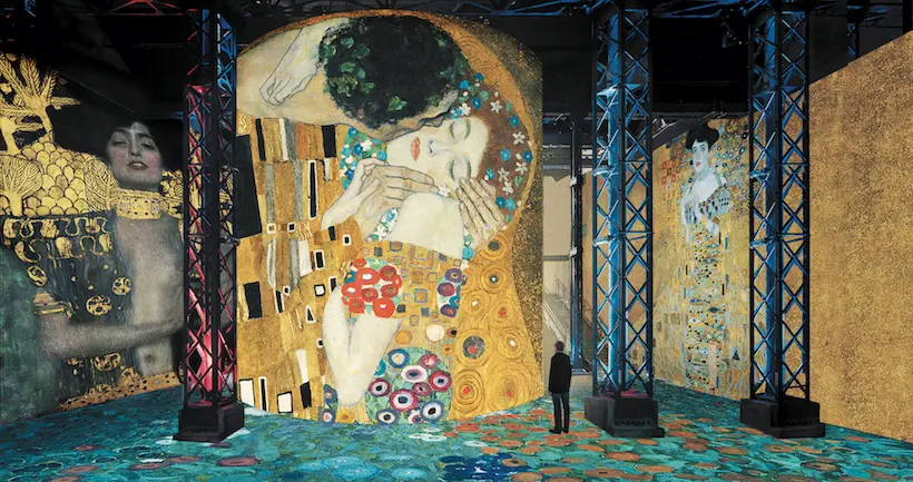 Une exposition immersive impressionnante sur Gustav Klimt à voir à Paris