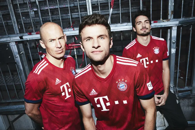 En images : le Bayern a dévoilé son maillot domicile pour la saison prochaine