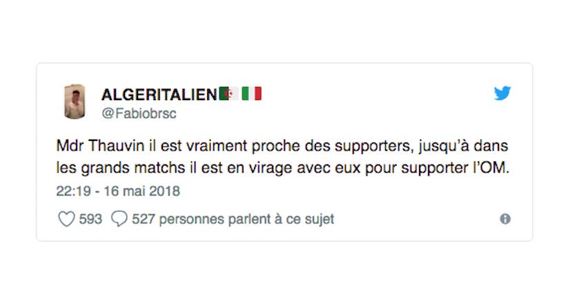 Le grand n’importe quoi des réseaux sociaux, spécial OM-Atlético