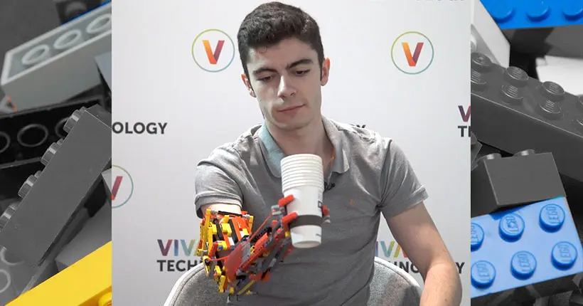 Comment David Aguilar, 19 ans, s’est construit sa prothèse en Lego