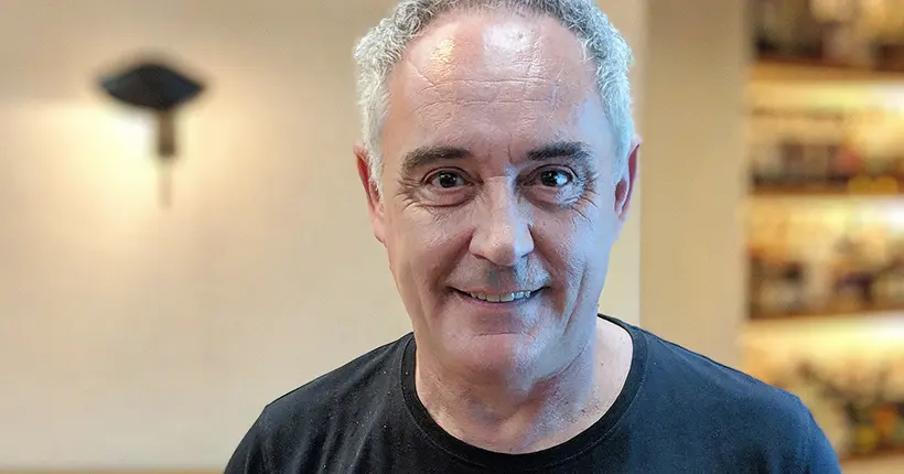 On a déjeuné chez Saturne avec le grand chef catalan Ferran Adrià, pape de la cuisine moléculaire