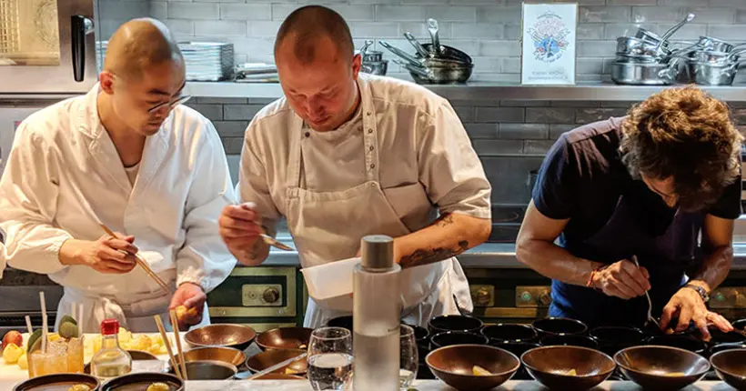 On a passé une soirée avec le chef norvégien Christopher Haatuft et sa cuisine “néo-fjordique”