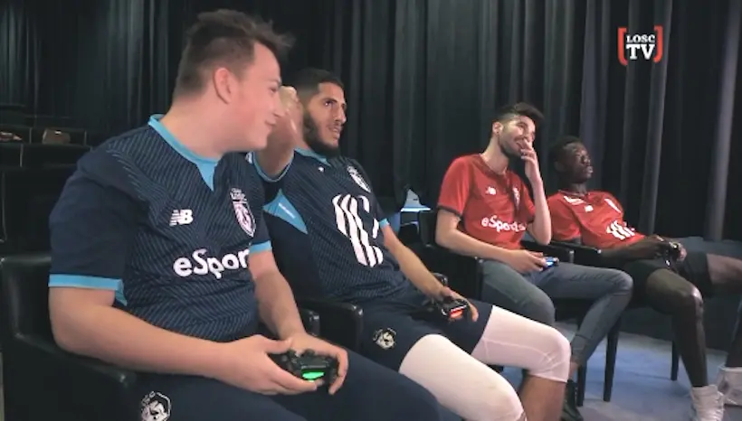 Vidéo : quand les joueurs du LOSC affrontent les joueurs eSport du club sur FIFA 18