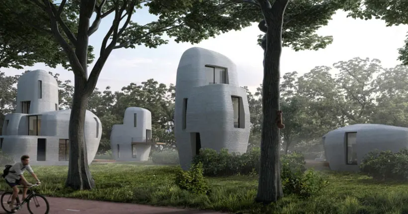 Aux Pays-Bas, on installe des maisons imprimées en 3D destinées à la location