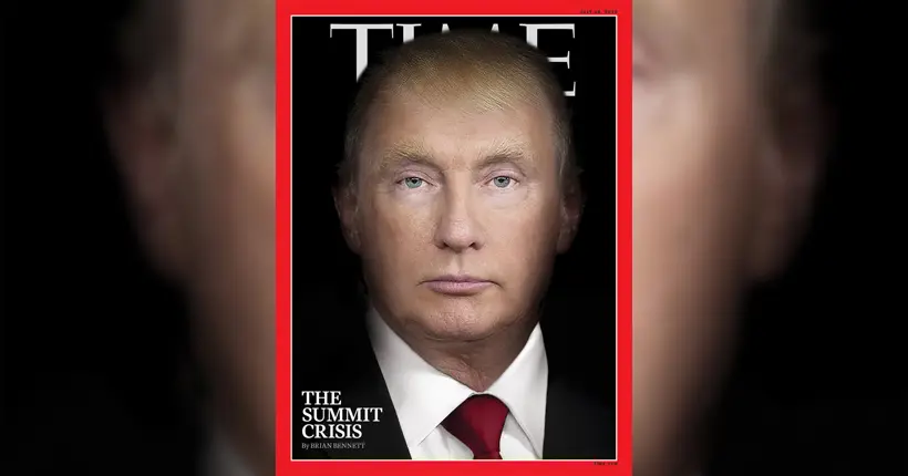 Trump et Poutine sont plus proches que jamais sur la dernière couverture du TIME