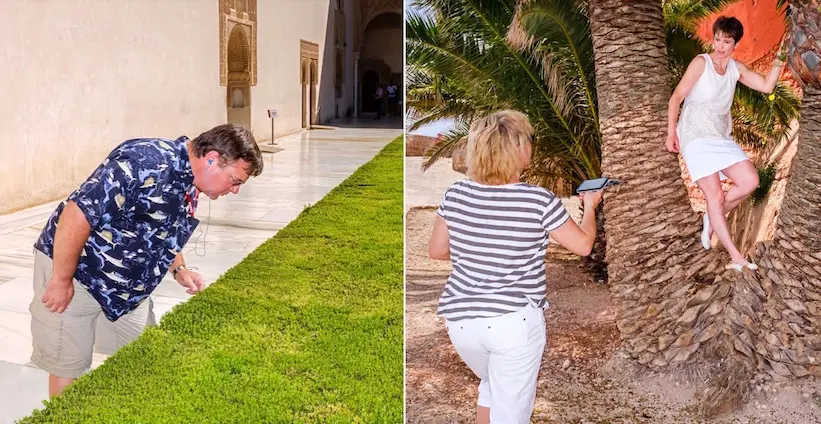 Avec sa série Bored Tourists, Laurence Stephens montre la triste vérité derrière nos photos de vacances