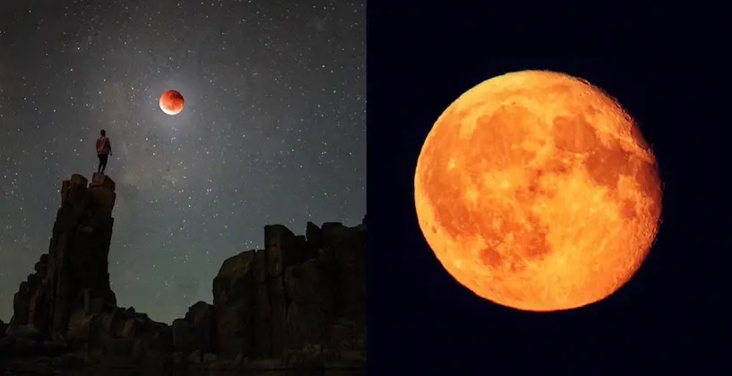 En images : les plus belles photos de l’éclipse lunaire vues sur les réseaux sociaux