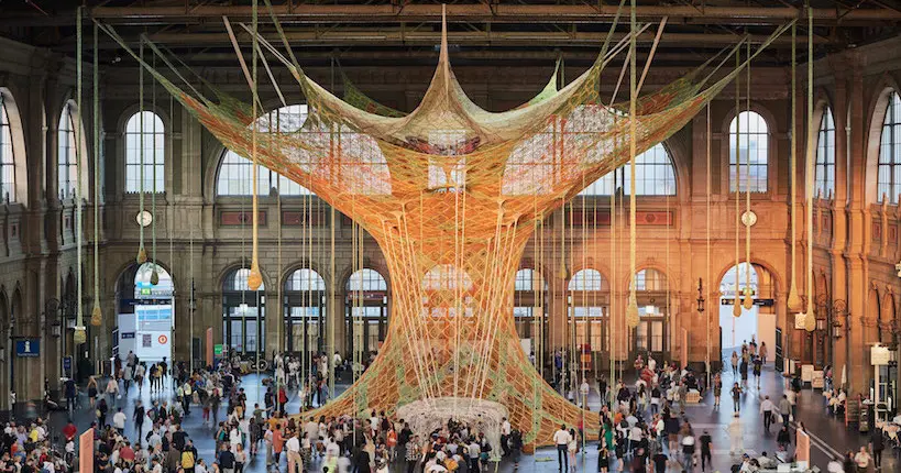 Une œuvre monumentale et multisensorielle s’installe à la gare centrale de Zurich