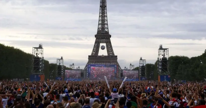 Pour la finale, un écran géant sera installé au Champ-de-Mars, au pied de la Tour Eiffel