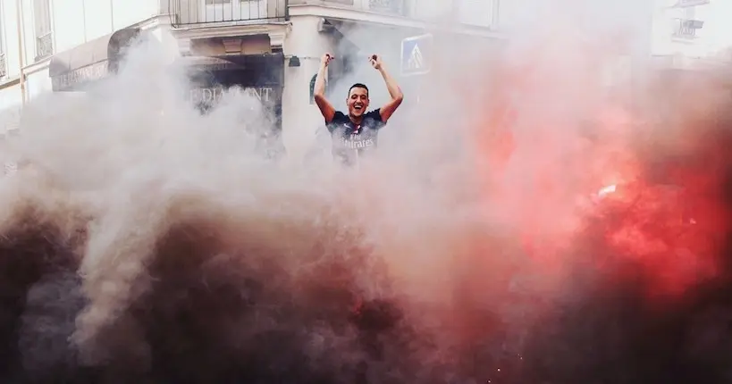 En images : Paris en liesse après la victoire à la Coupe du monde
