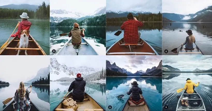 Ce compte compile les photos standardisées d’Instagram dans des mosaïques
