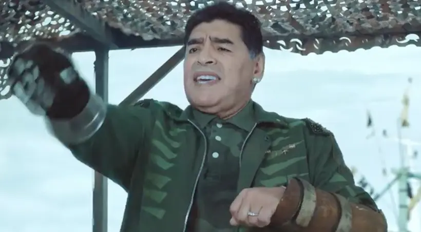 Vidéo : l’OM dévoile ses nouveaux maillots dans un clip avec Alonzo et… Maradona