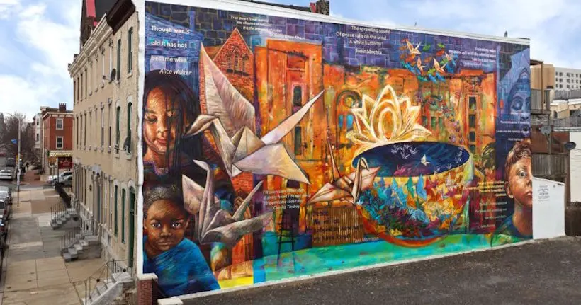 Les fresques colorées de Philadelphie, la ville où le street art est roi