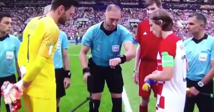 Avant la finale, Lloris a dû choisir entre “Russia” ou “Coca-Cola” pendant le toss