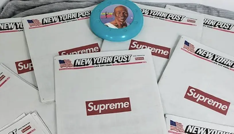 Des kiosques dévalisés : quand Supreme s’associe au New York Post