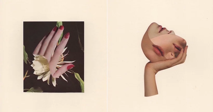 Avec douceur et élégance, les collages de Rozenn Le Gall se jouent des codes de la féminité