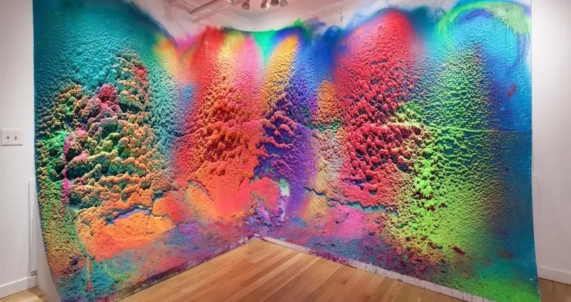 La nature devient psychédélique dans les œuvres hautes en couleur de Dylan Gebbia-Richards