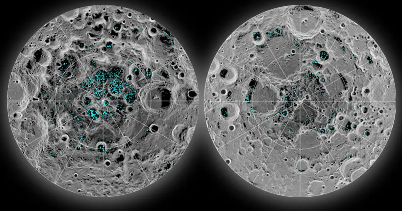C’est confirmé : il y a bien de la glace à la surface de la Lune