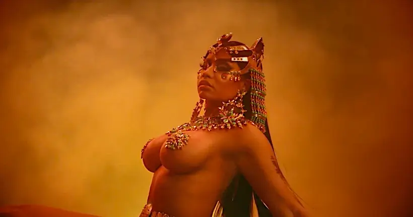 Vidéo : le règne de Nicki Minaj en images dans le clip de “Ganja Burn”