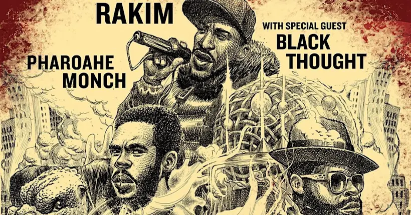 Rakim, Black Thought et Pharaoahe Monch vont enregistrer une mixtape live sur scène