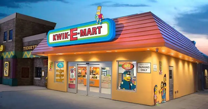Le Kwik-E-Mart des Simpson ouvre ses portes IRL aux États-Unis