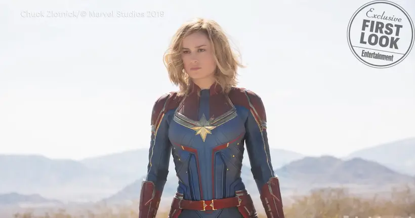 Captain Marvel se dévoile dans des premières images officielles