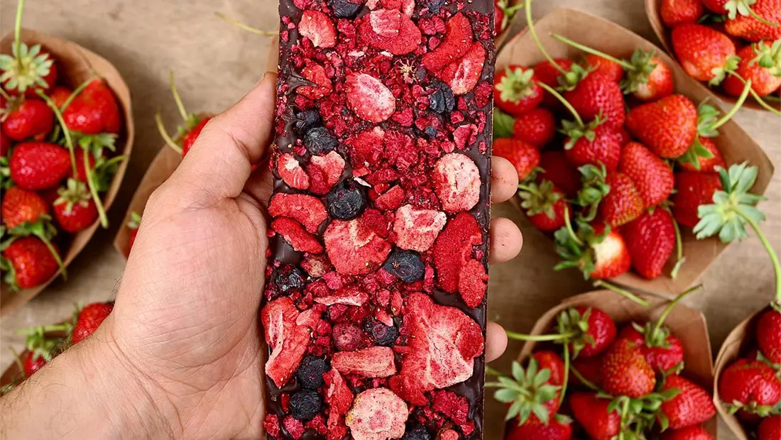 Kale, fruits rouges et avocats : ces incroyables tablettes de chocolat venues de LA