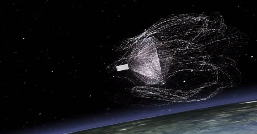Le satellite RemoveDEBRIS joue les éboueurs de l’espace avec son filet anti-déchets