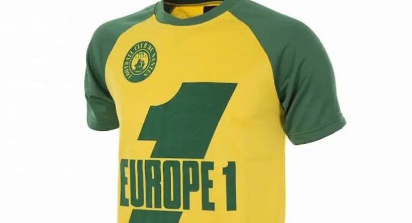 Trois maillots historiques du FC Nantes viennent d’être réédités