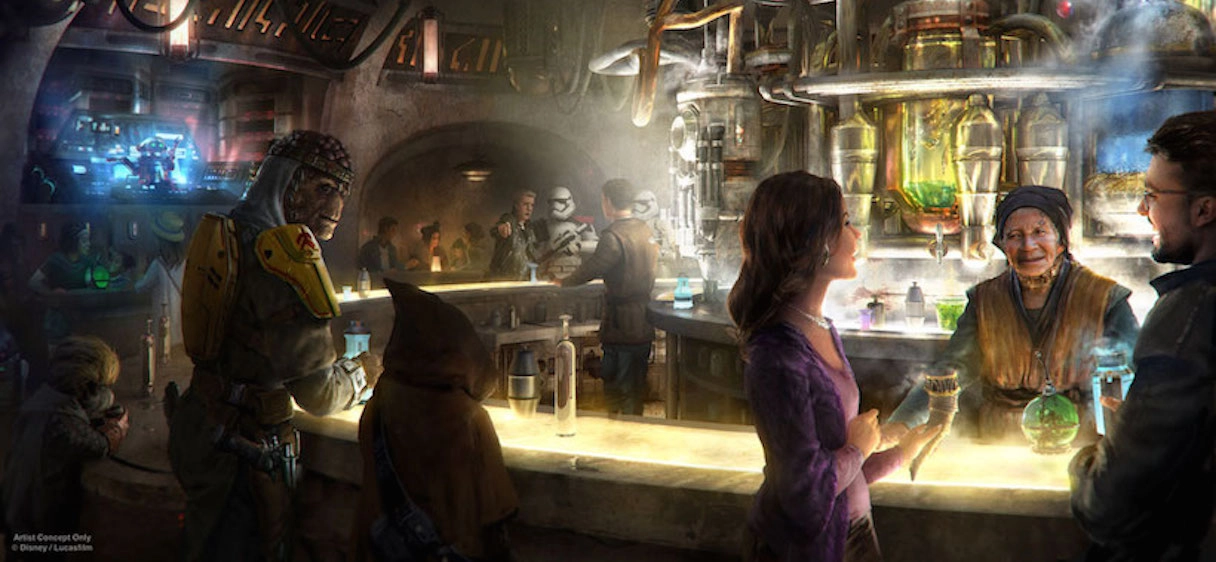 Disneyland ouvre une cantina, le bar des contrebandiers dans Star Wars