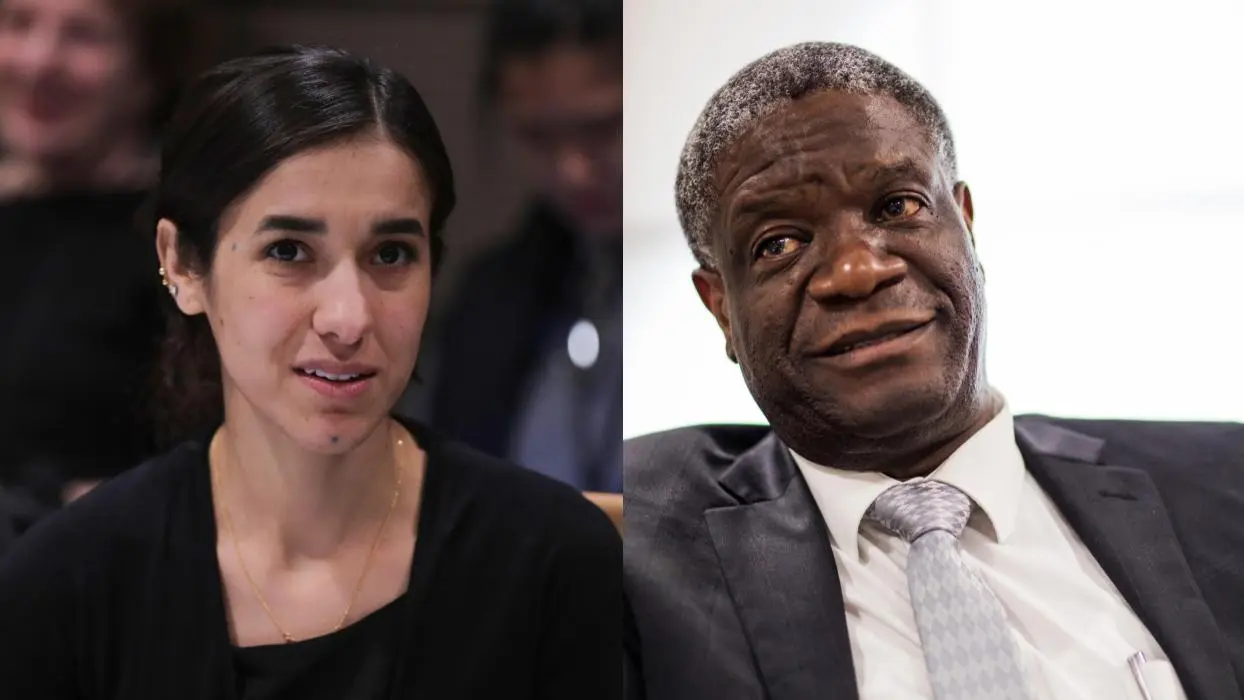 Le Nobel de la paix décerné à l’ex-esclave de Daech Nadia Murad et au gynécologue Denis Mukwege