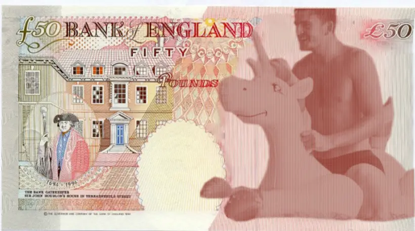 Breaking news : le billet de £50 avec Harry Maguire sur une licorne ne verra pas le jour