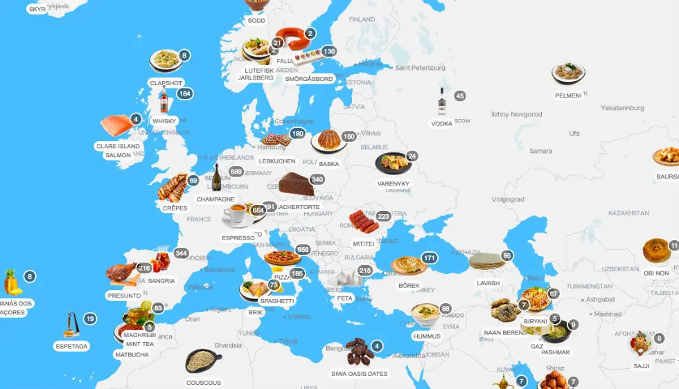 TasteAtlas, la carte qui vous aide à manger vraiment local en voyage