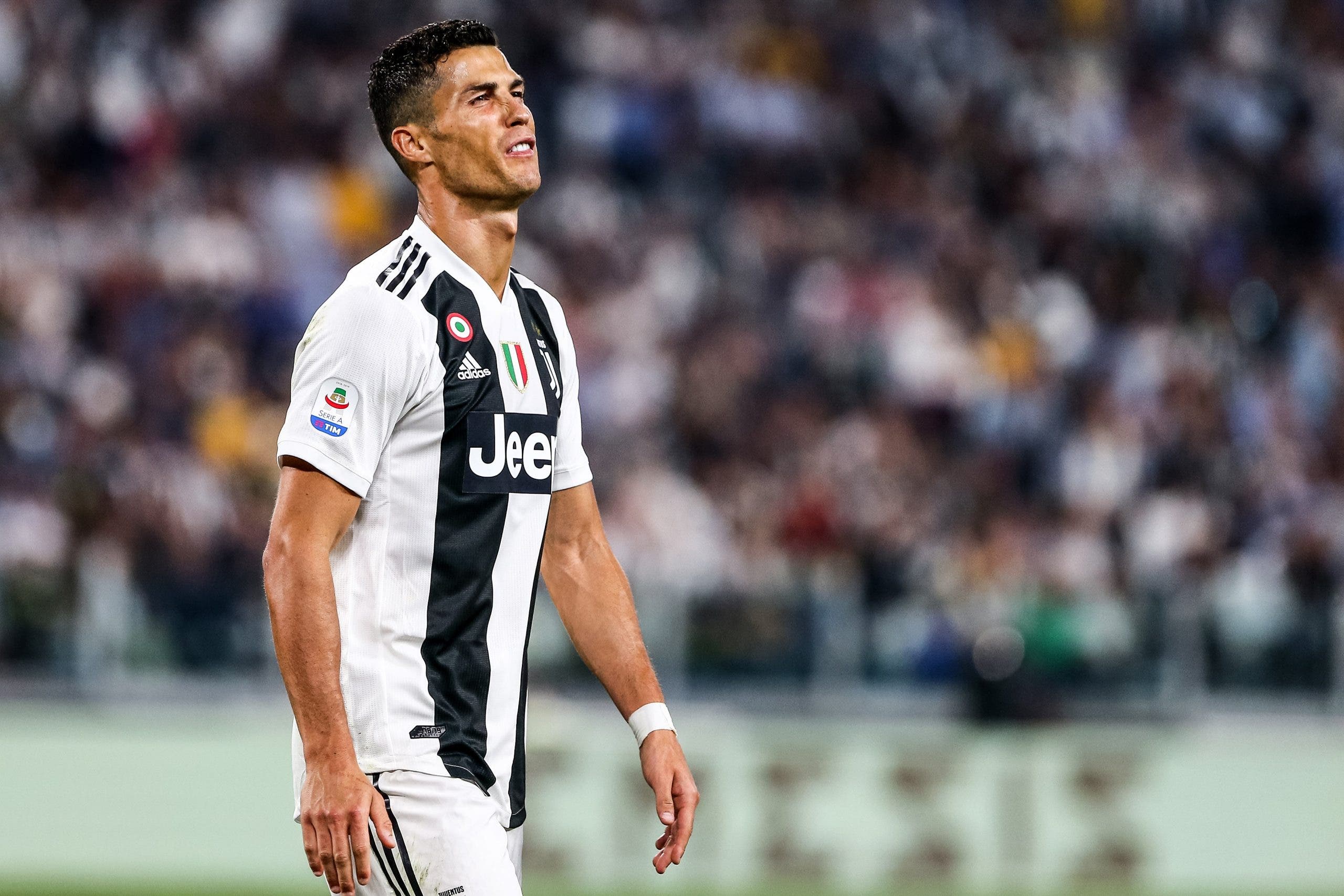 <p>Cristiano Ronaldo of Juventus during the Italian championship, Serie A football match between Inter Milan and Parma on September 29, 2018 at Giuseppe Allianz stadium in Turin, Italy &#8211; Photo Morgese &#8211; Rossini / DPPI</p>
