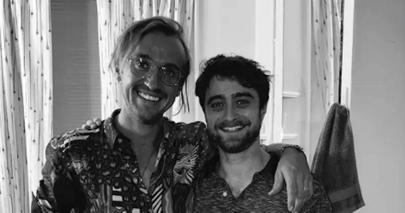 Harry Potter et Drago Malefoy réunis lors de la pièce de théâtre de Daniel Radcliffe